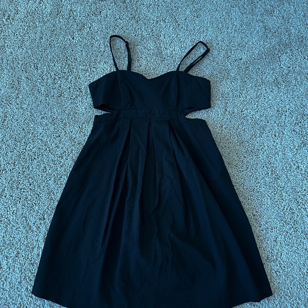 Sparkle & Fade Black Cutout Dress
